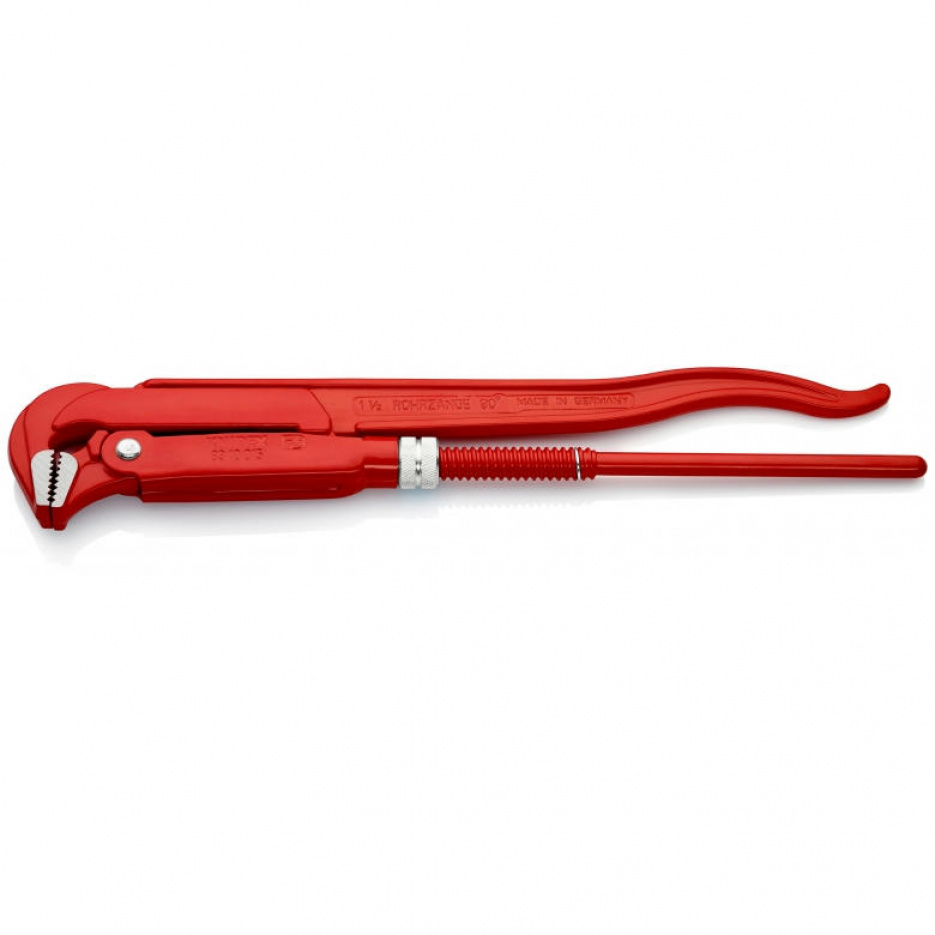 Ключ газовый с прямыми губками 90° №1 1/2" KNIPEX KN-8310015